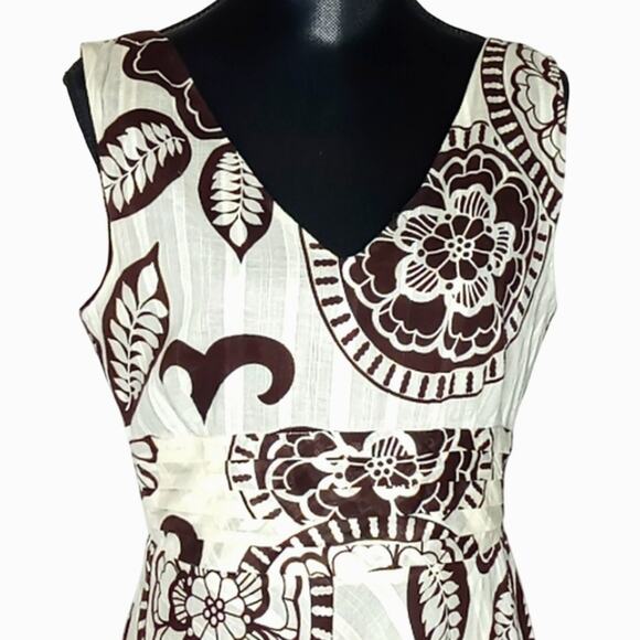 Robbie Bee Vintage Fit & Flare Dress - Size 10 - Picture 3 of 9